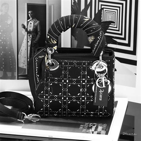 lady dior satin bag